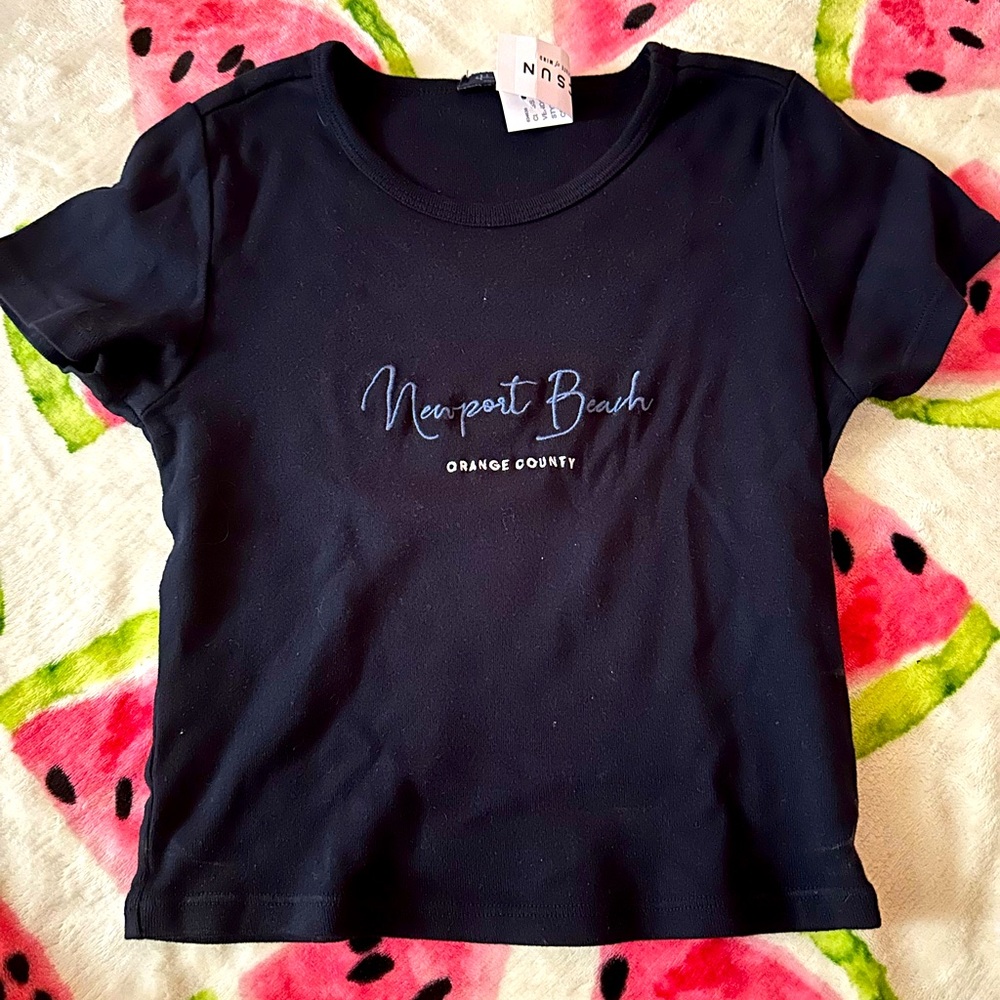 NWT brandy baby tee